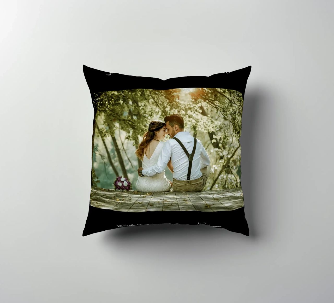 Personalisierte Hochzeitsgeschenke Kissen von NEWEST CUSTOM SHOP