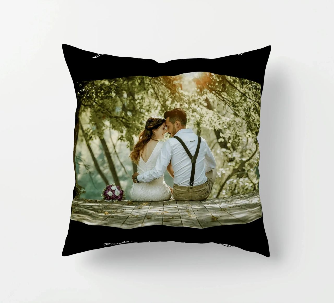 Personalisierte Hochzeitsgeschenke Kissen von NEWEST CUSTOM SHOP