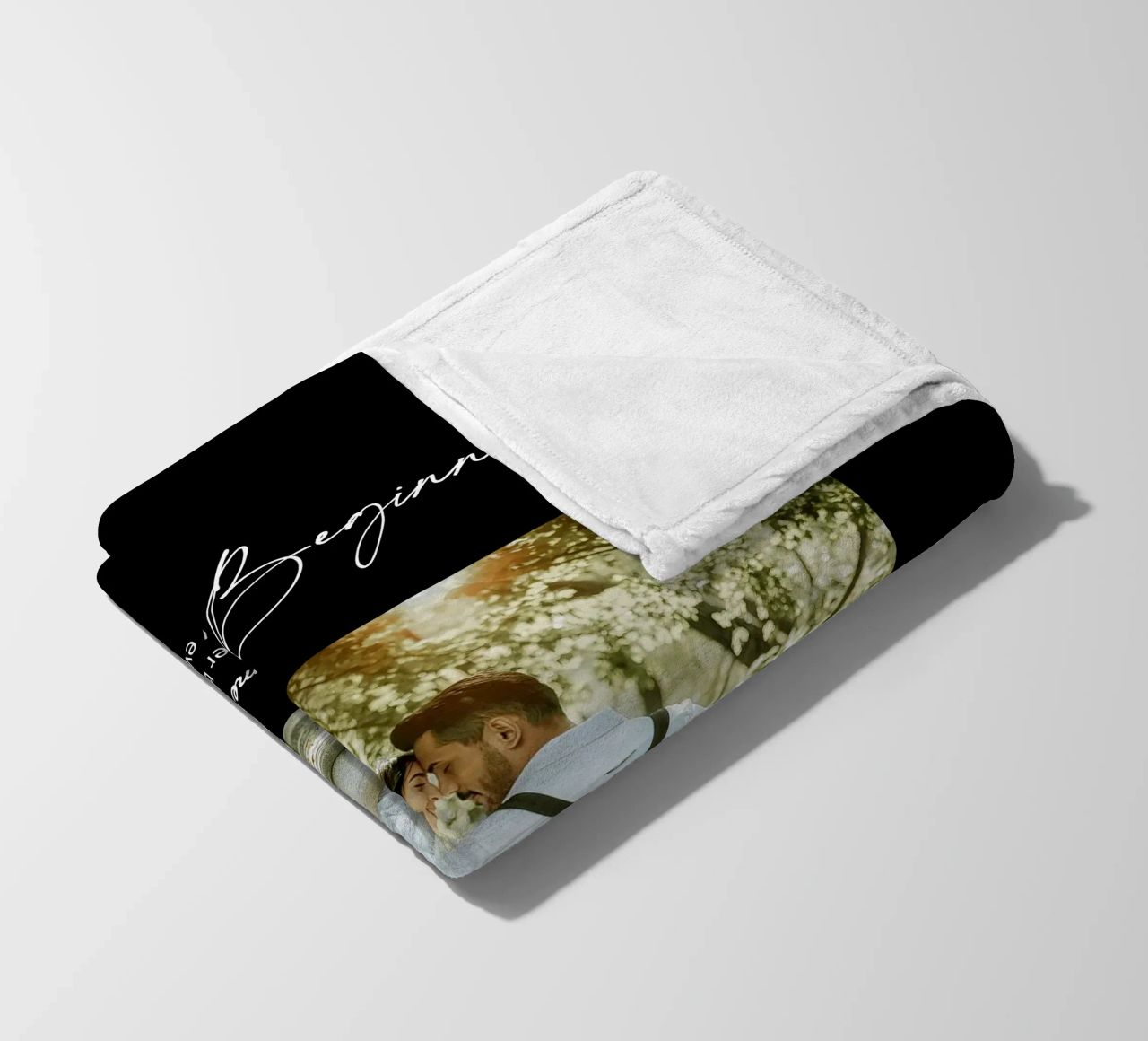 Personalisierte Hochzeitsgeschenke Fleecedecke von NEWEST CUSTOM SHOP