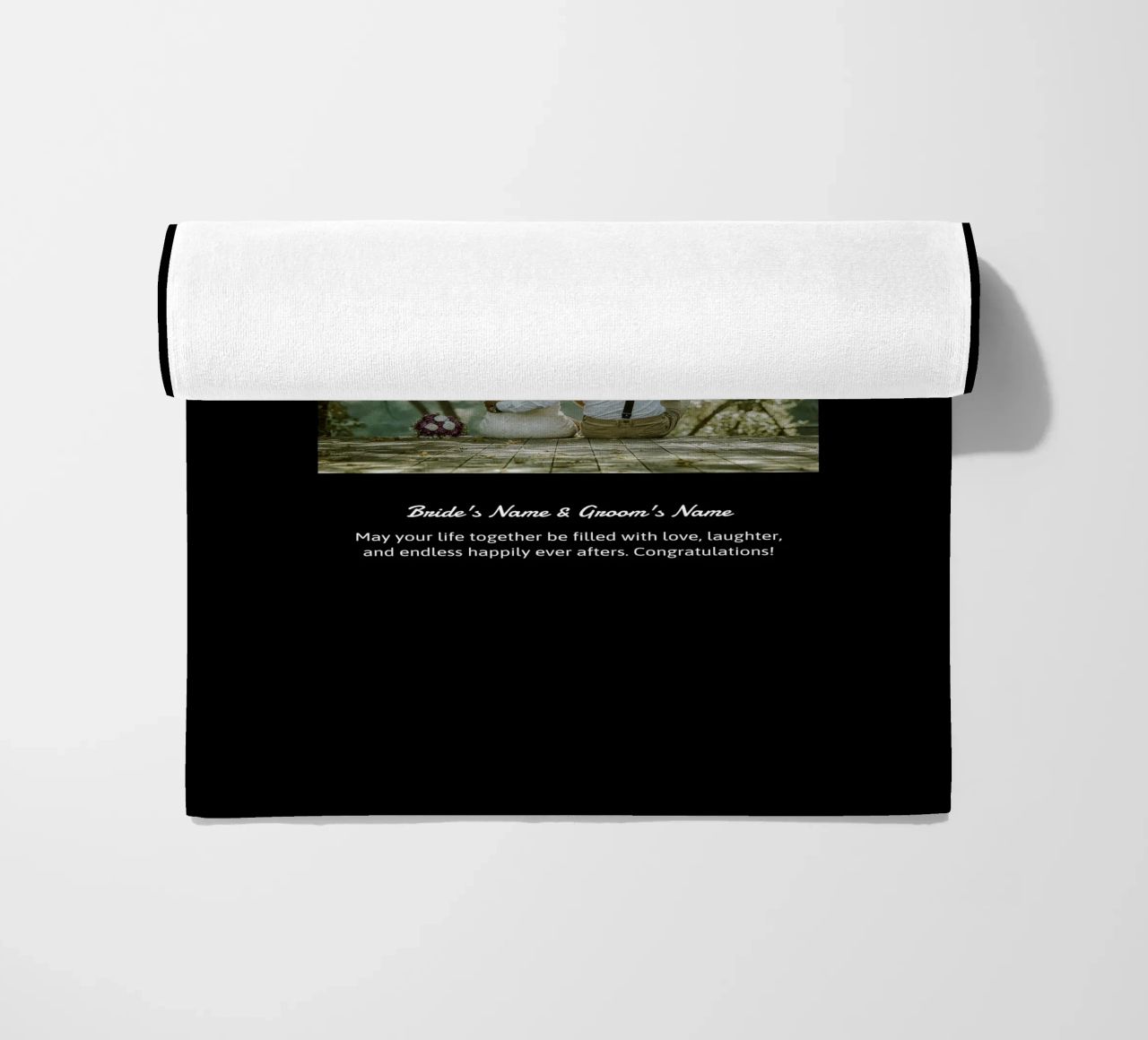 Personalisierte Hochzeitsgeschenke Strandtuch von NEWEST CUSTOM SHOP