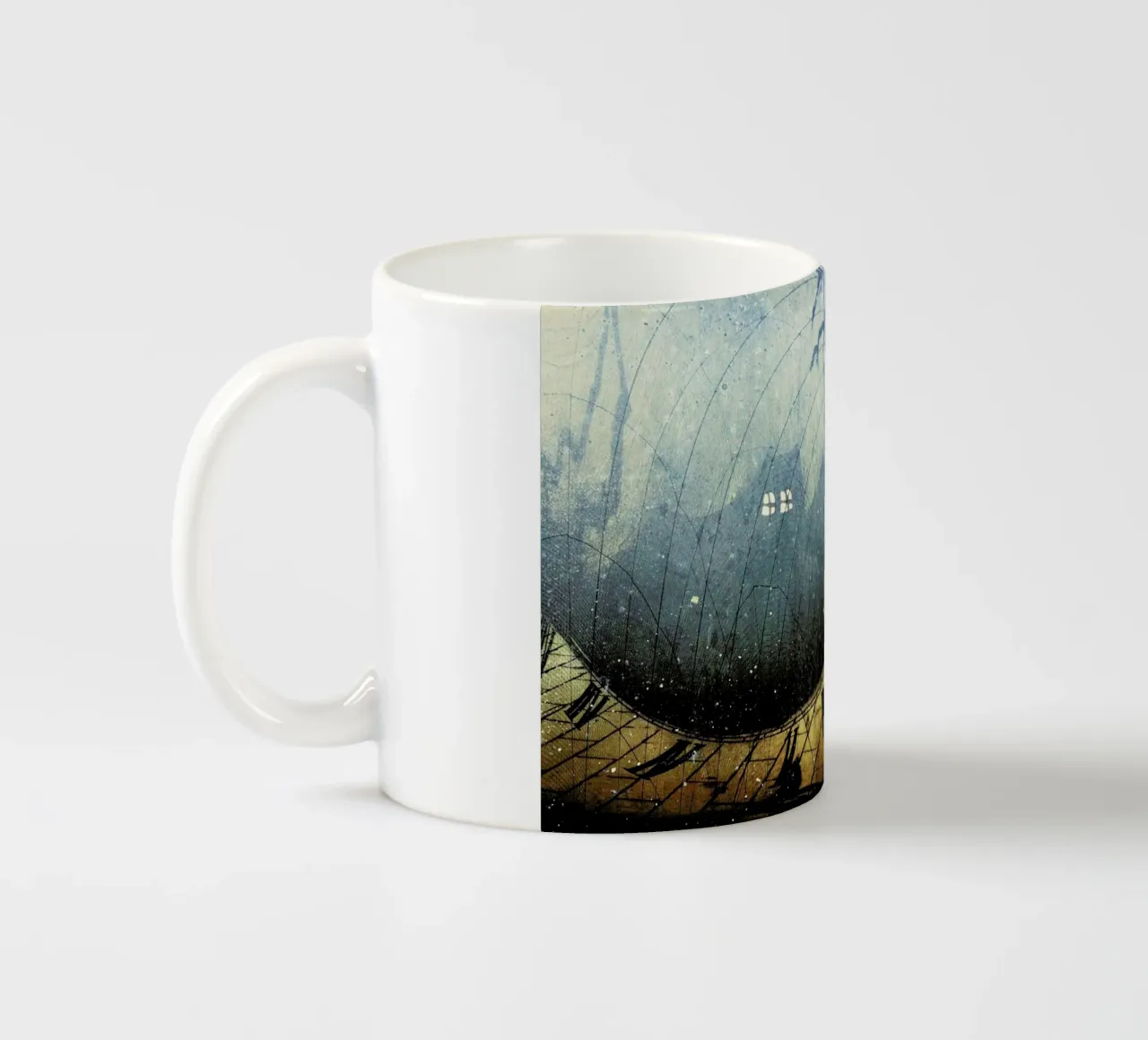 Time is Irrelevant tazza in ceramica da Elisabeth Fredriksson