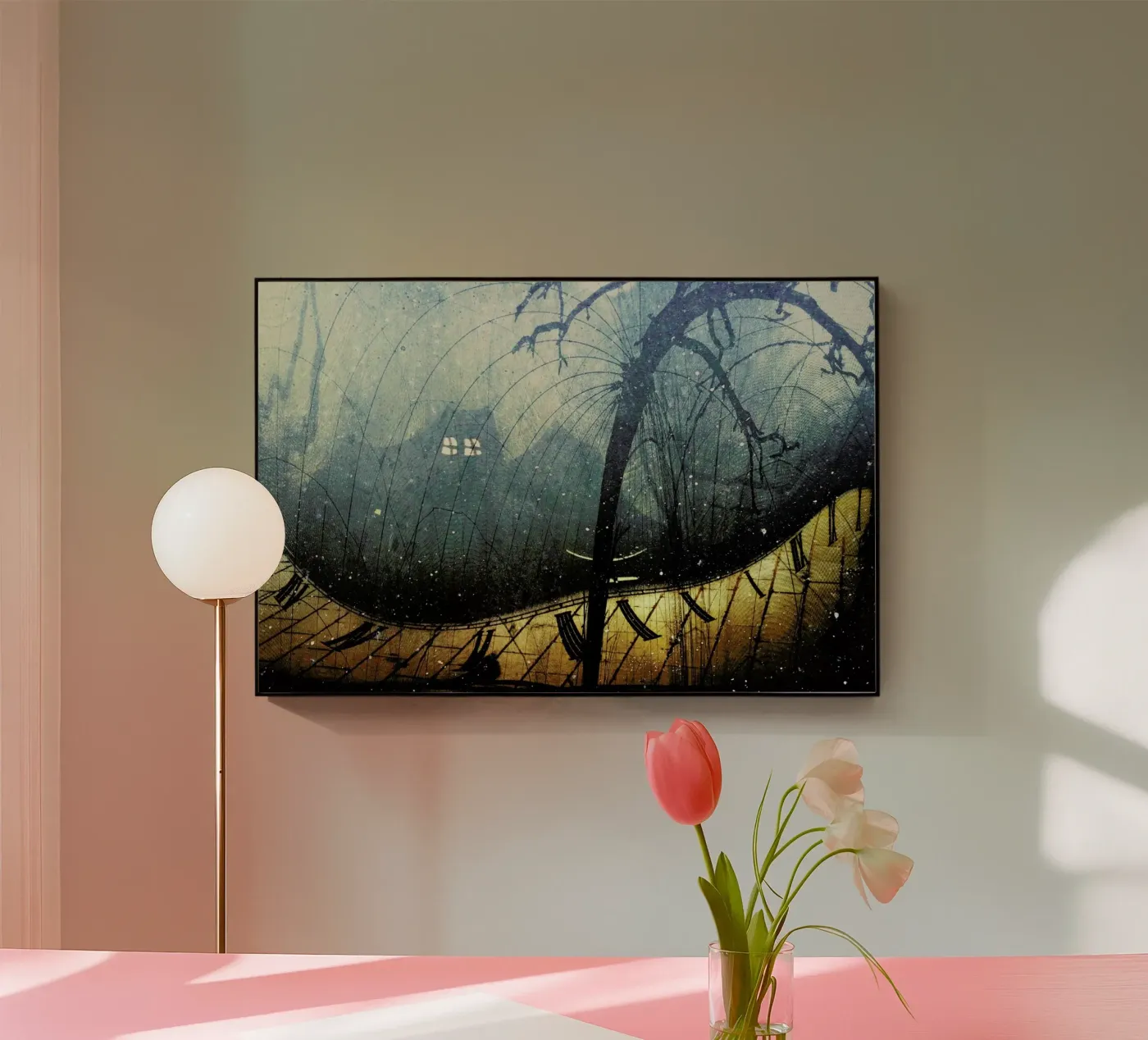 Time is Irrelevant acrylic glass by Elisabeth Fredriksson