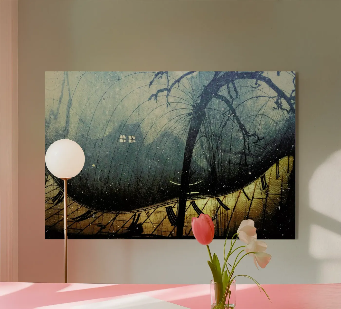Time is Irrelevant acrylic glass by Elisabeth Fredriksson