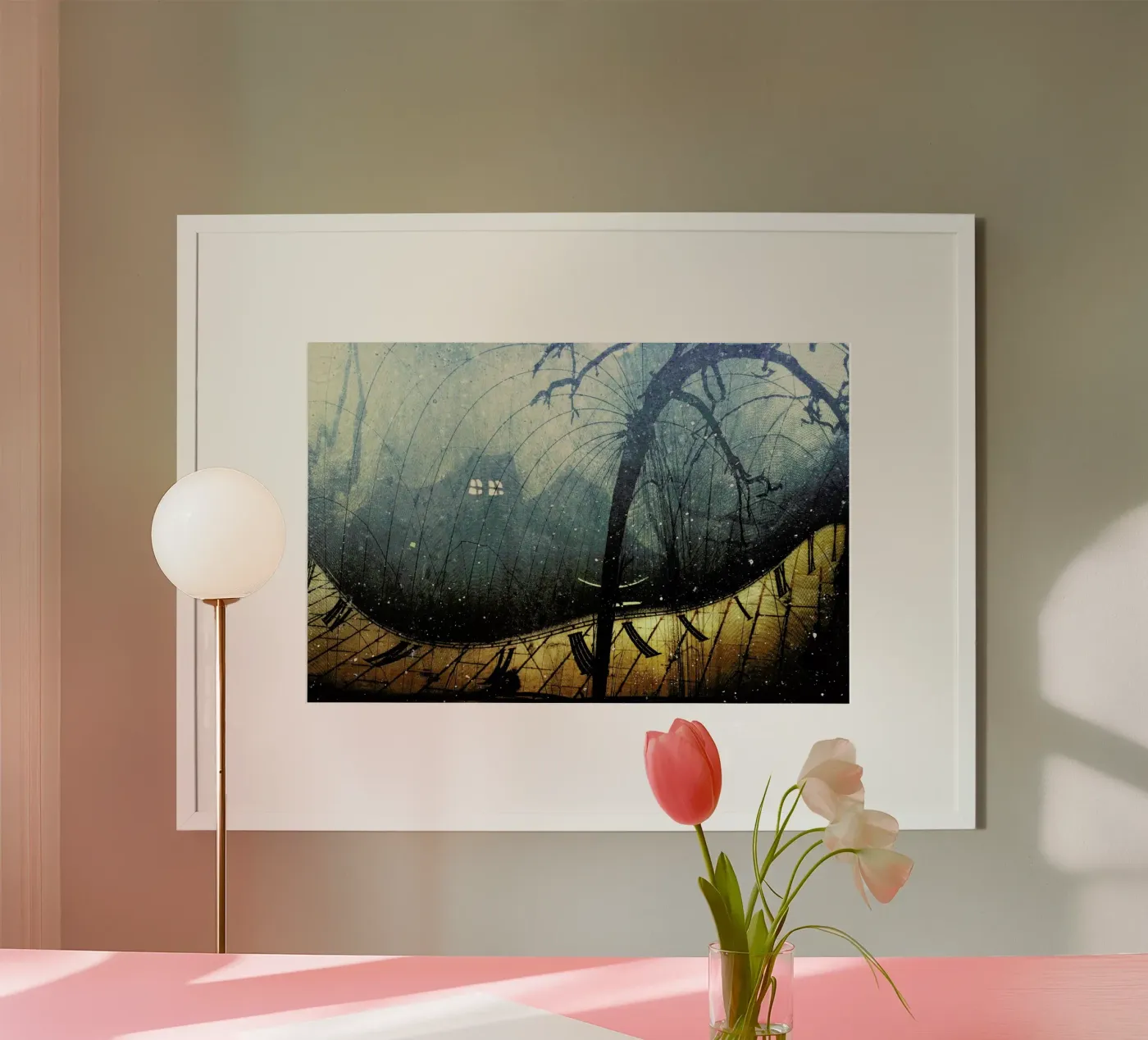 Time is Irrelevant poster da Elisabeth Fredriksson