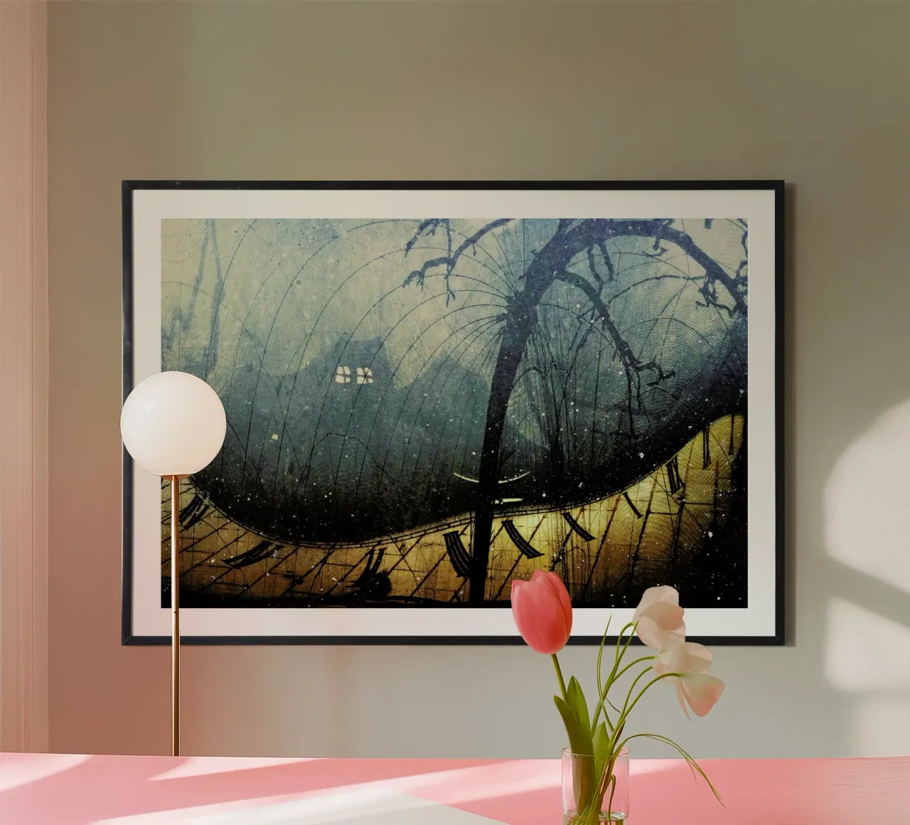 Time is Irrelevant poster da Elisabeth Fredriksson