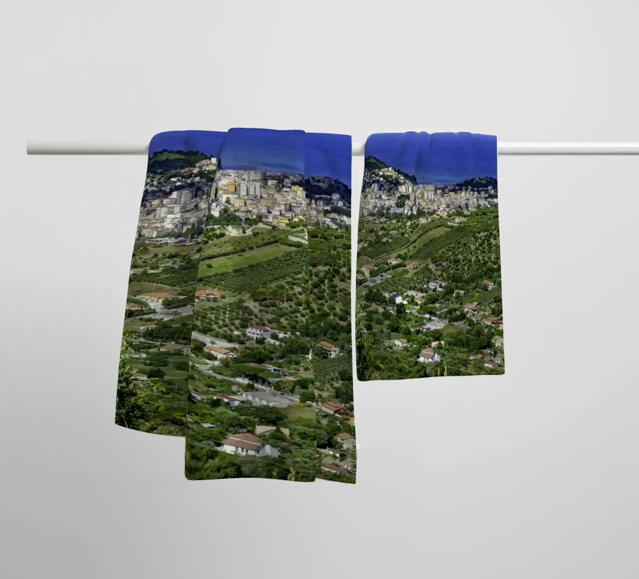 The wild coast of the Gulf coast of Policastro in the Cilent towel by peuceta_BA