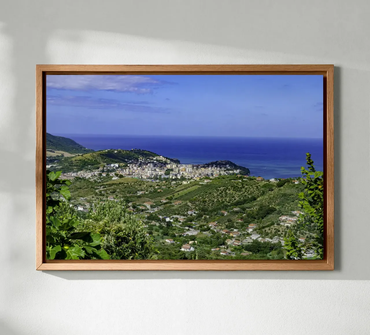 The wild coast of the Gulf coast of Policastro in the Cilent canvas by peuceta_BA