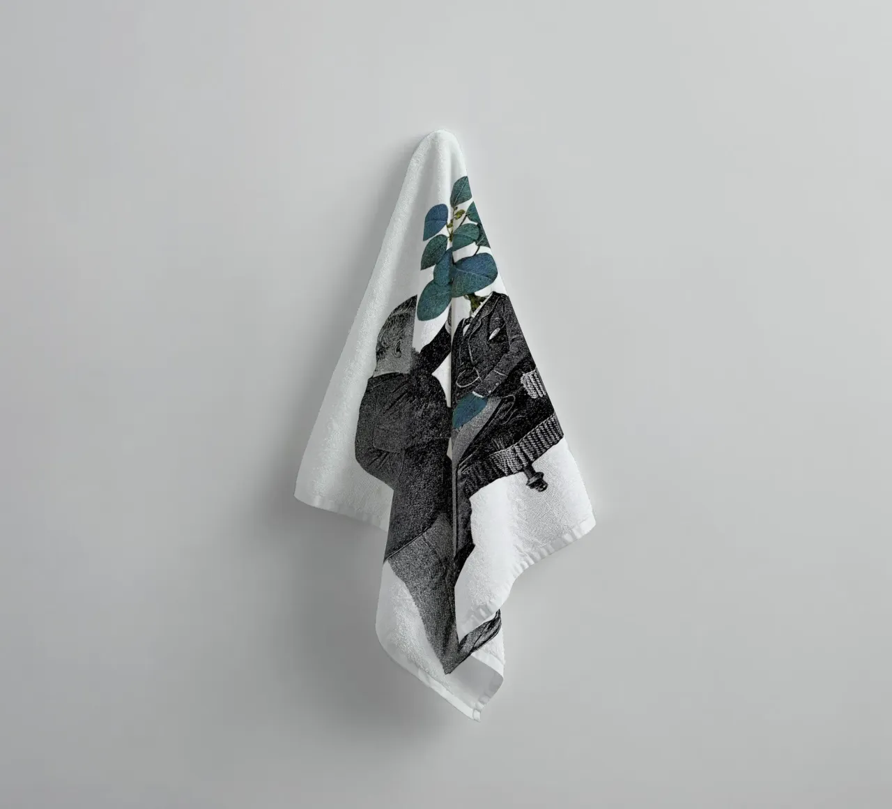Mesmerist towel by The Gently Unfurling Sneak