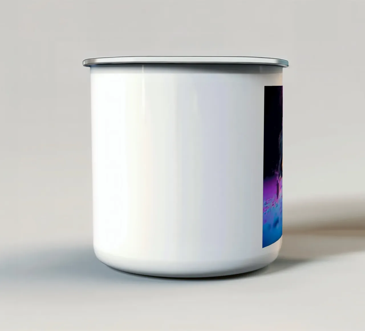 Le bouvier bernois coloré #69 mug en émail de Yumis.Beargang.and.Me