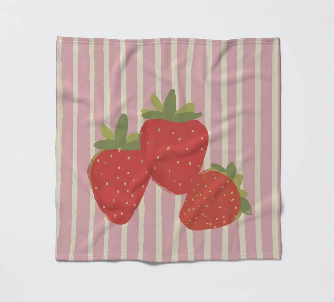 The Strawberries coperta in pile da Gypsy Galleria