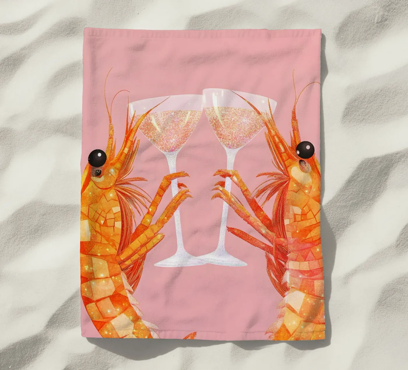 Cheers! beach towel by Gypsy Galleria