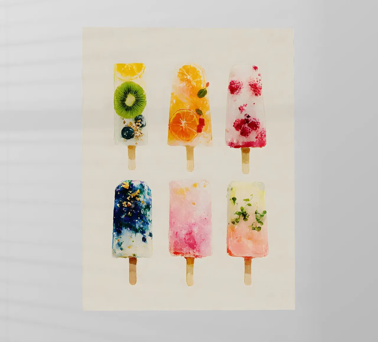 Fruity Popsicles pellicola backlit da Gypsy Galleria