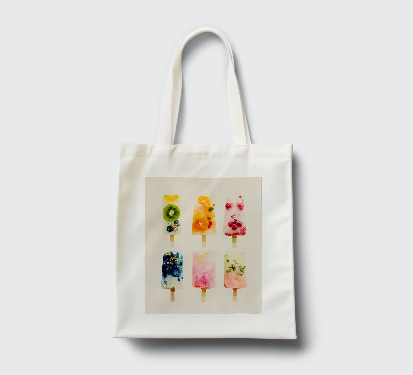Fruity Popsicles tote bag by Gypsy Galleria