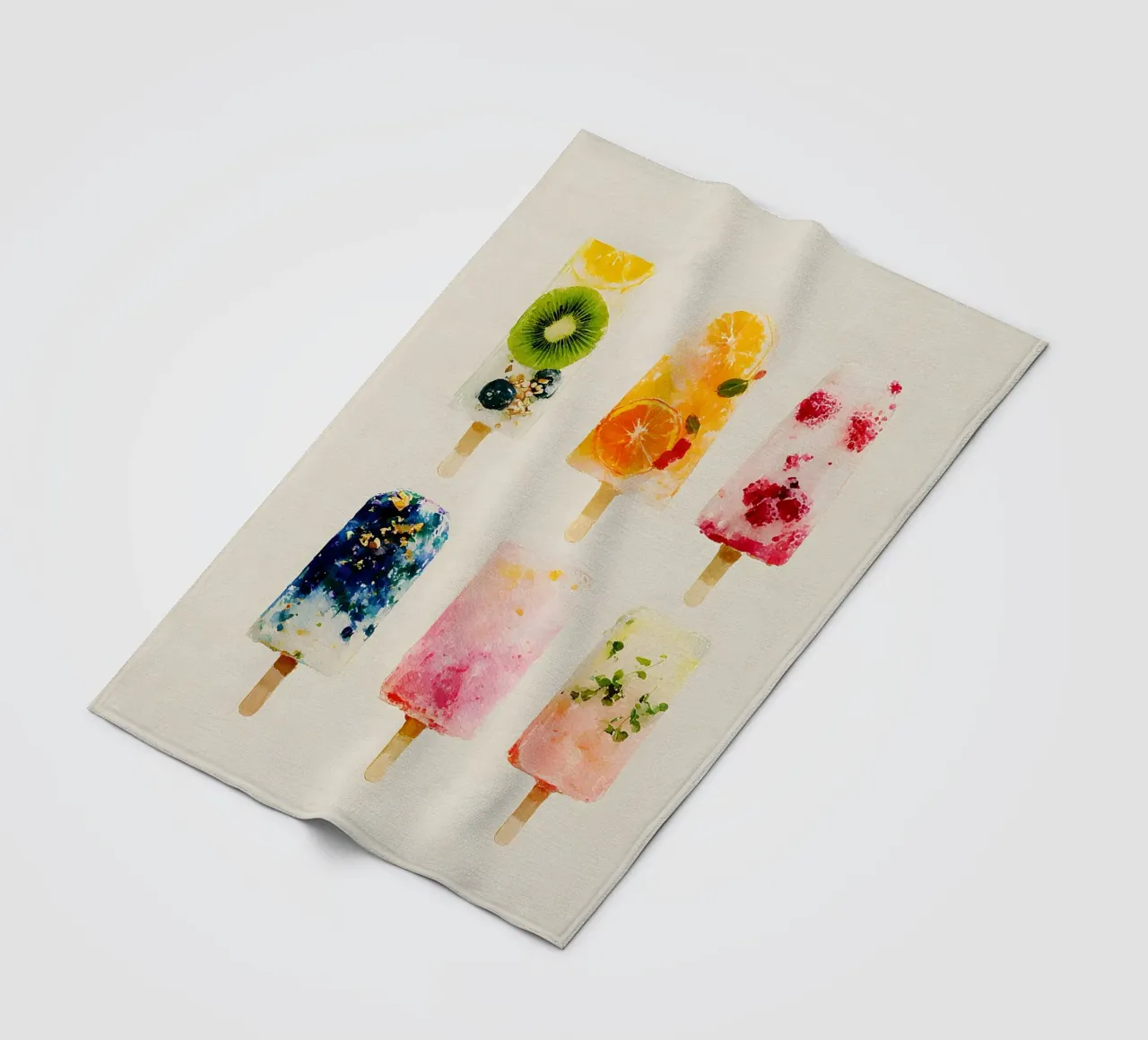 Fruity Popsicles coperta in pile da Gypsy Galleria