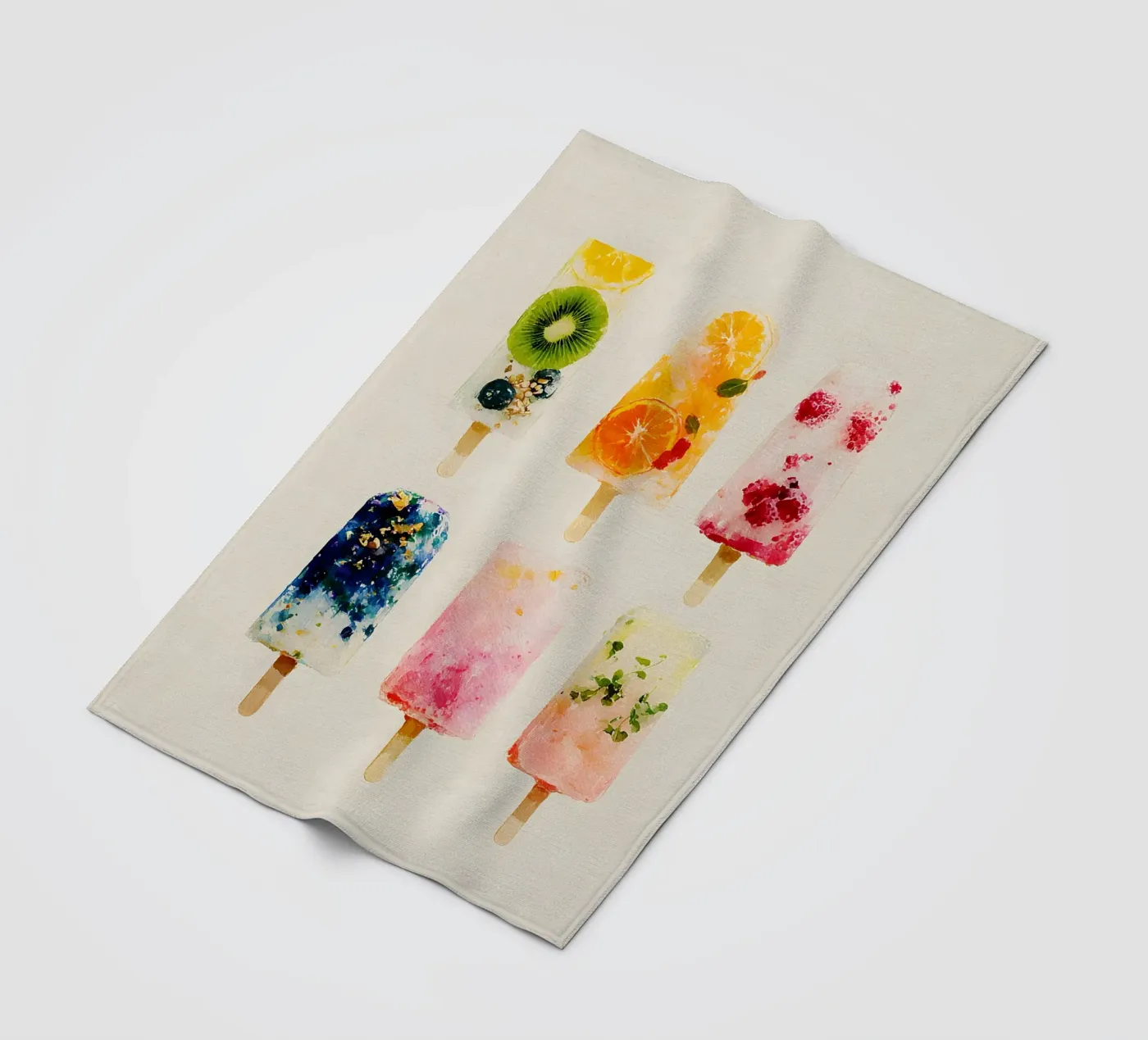 Fruity Popsicles fleecedeken van Gypsy Galleria