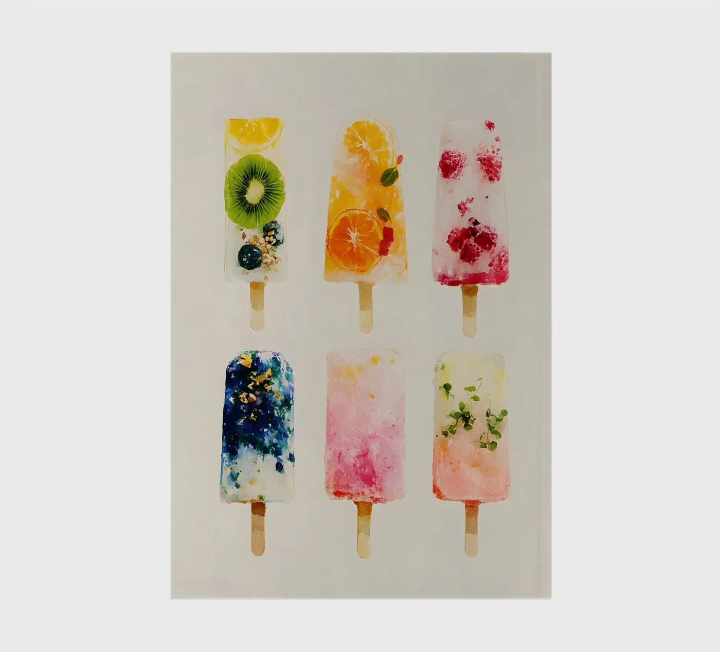 Fruity Popsicles notebook by Gypsy Galleria