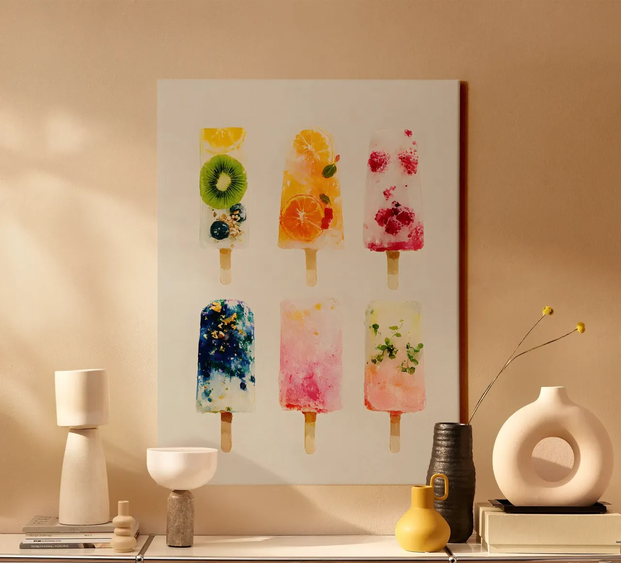 Fruity Popsicles tela da Gypsy Galleria