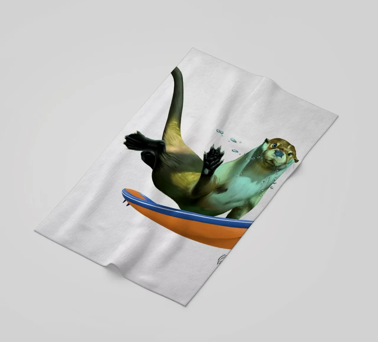 Otterly (Wordless) telo mare da Rob Art | Illustration