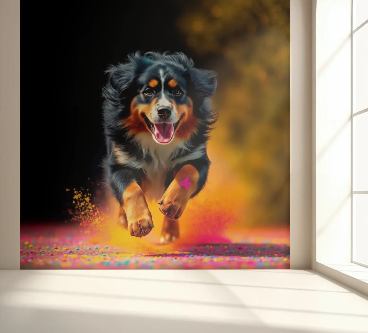 The colorful Bernese Mountain Dog #79 photo wallpaper by Yumis.Beargang.and.Me