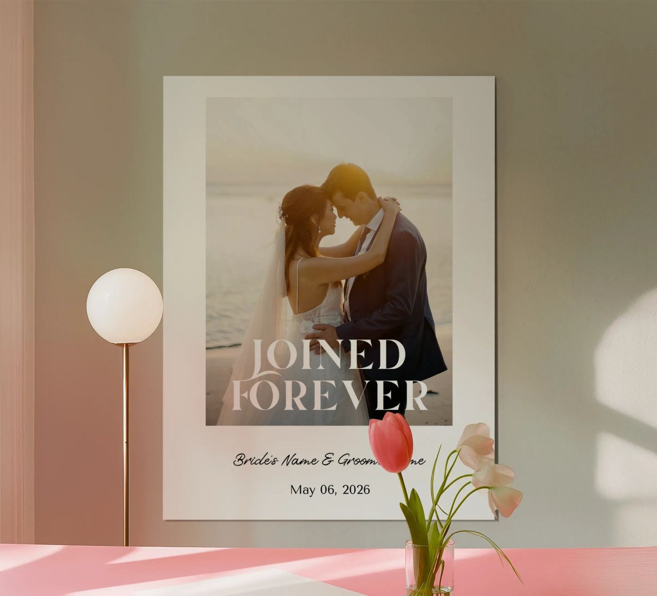 Personalisierte Hochzeit Poster von NEWEST CUSTOM SHOP