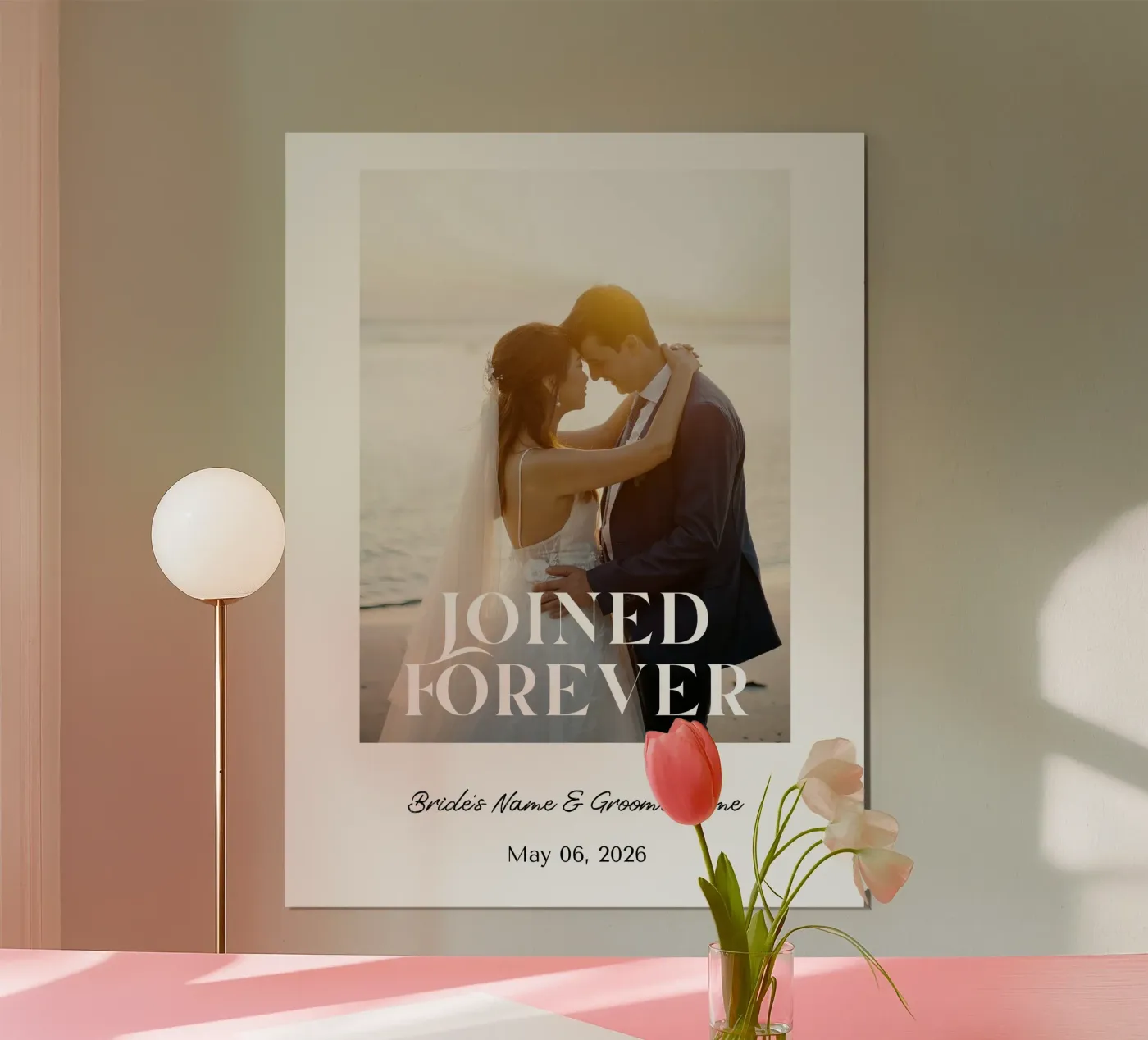 Personalisierte Hochzeit Poster von NEWEST CUSTOM SHOP
