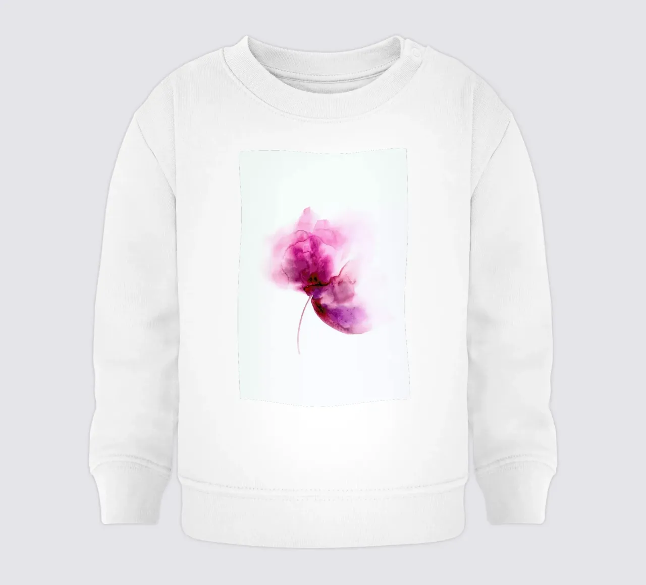 Ink Flower felpa neonato da Flora & Fauna