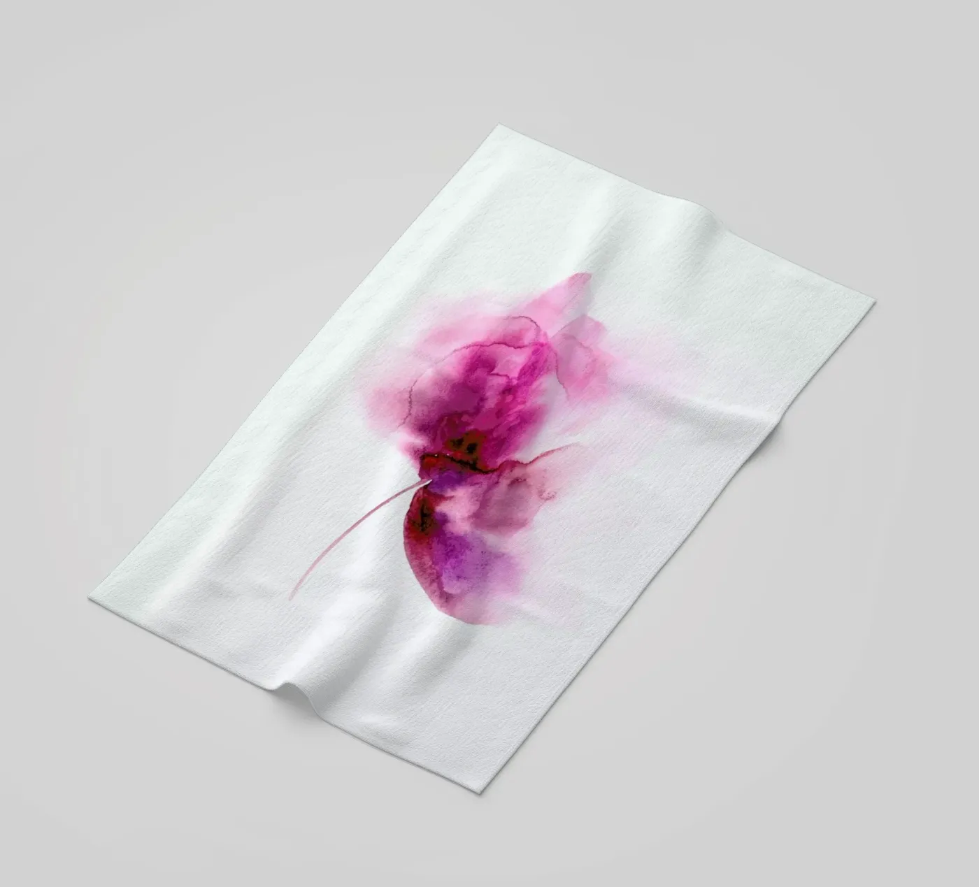 Ink Flower telo mare da Flora & Fauna