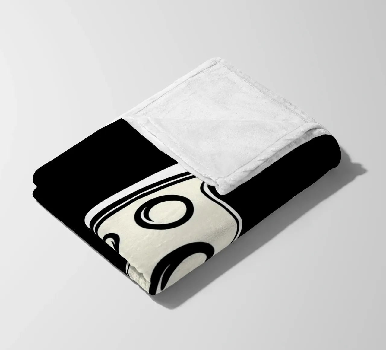 Un trancio di pizza con formaggio fuso e salame piccante coperta in pile da DesignDoodle