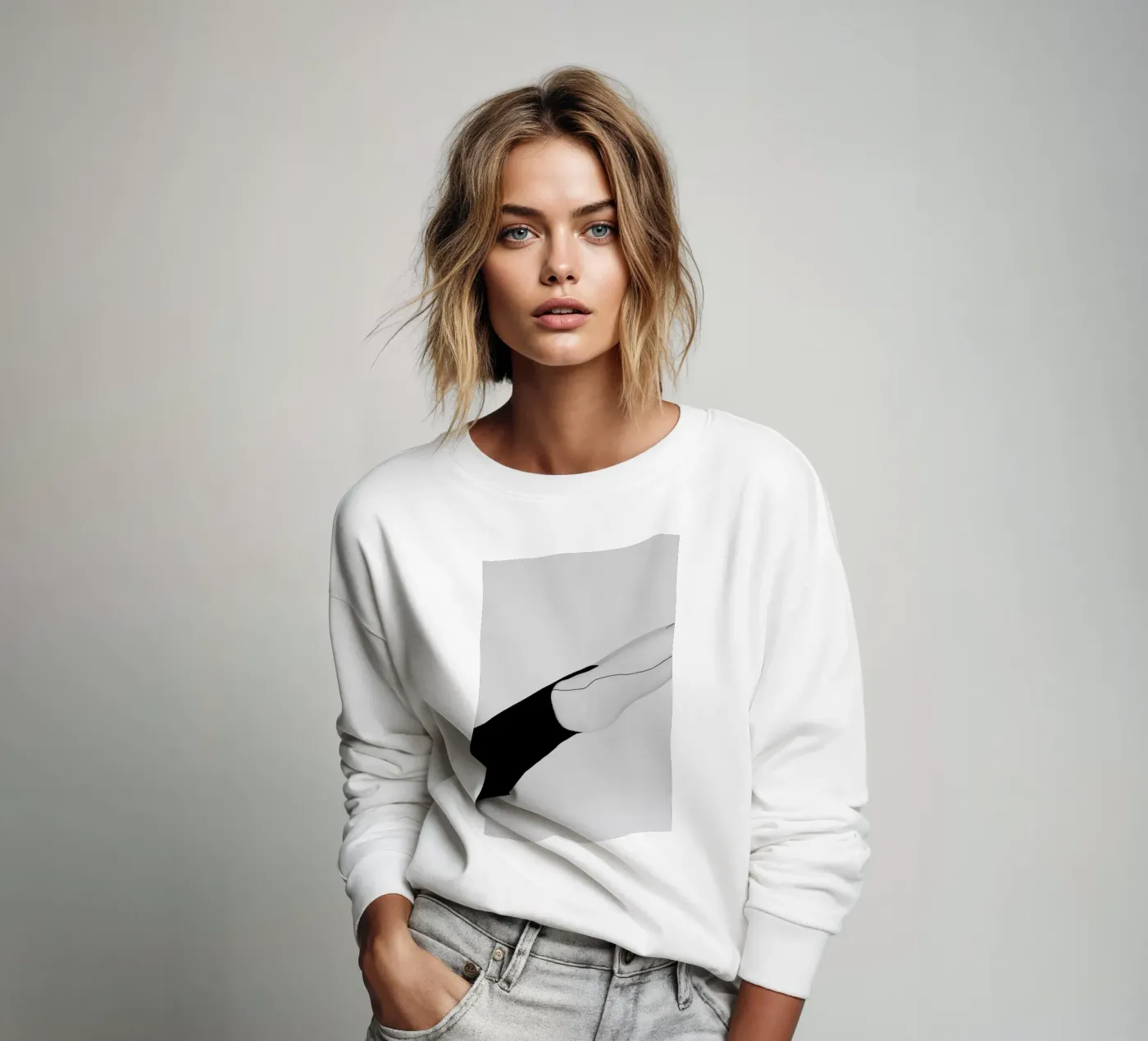 Linearity sweatshirt van EyeEm Mobile GmbH