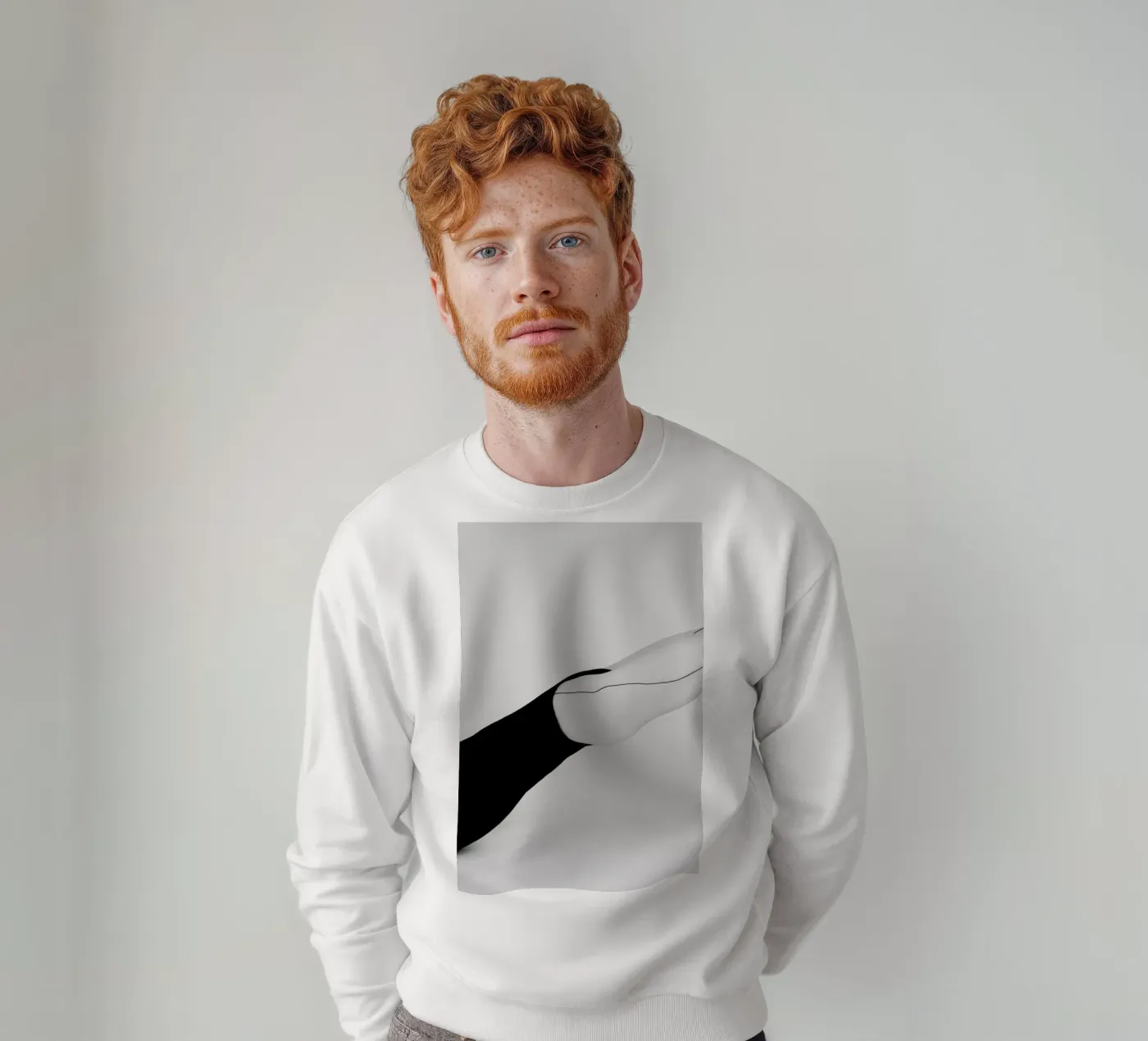 Linearity sweatshirt van EyeEm Mobile GmbH