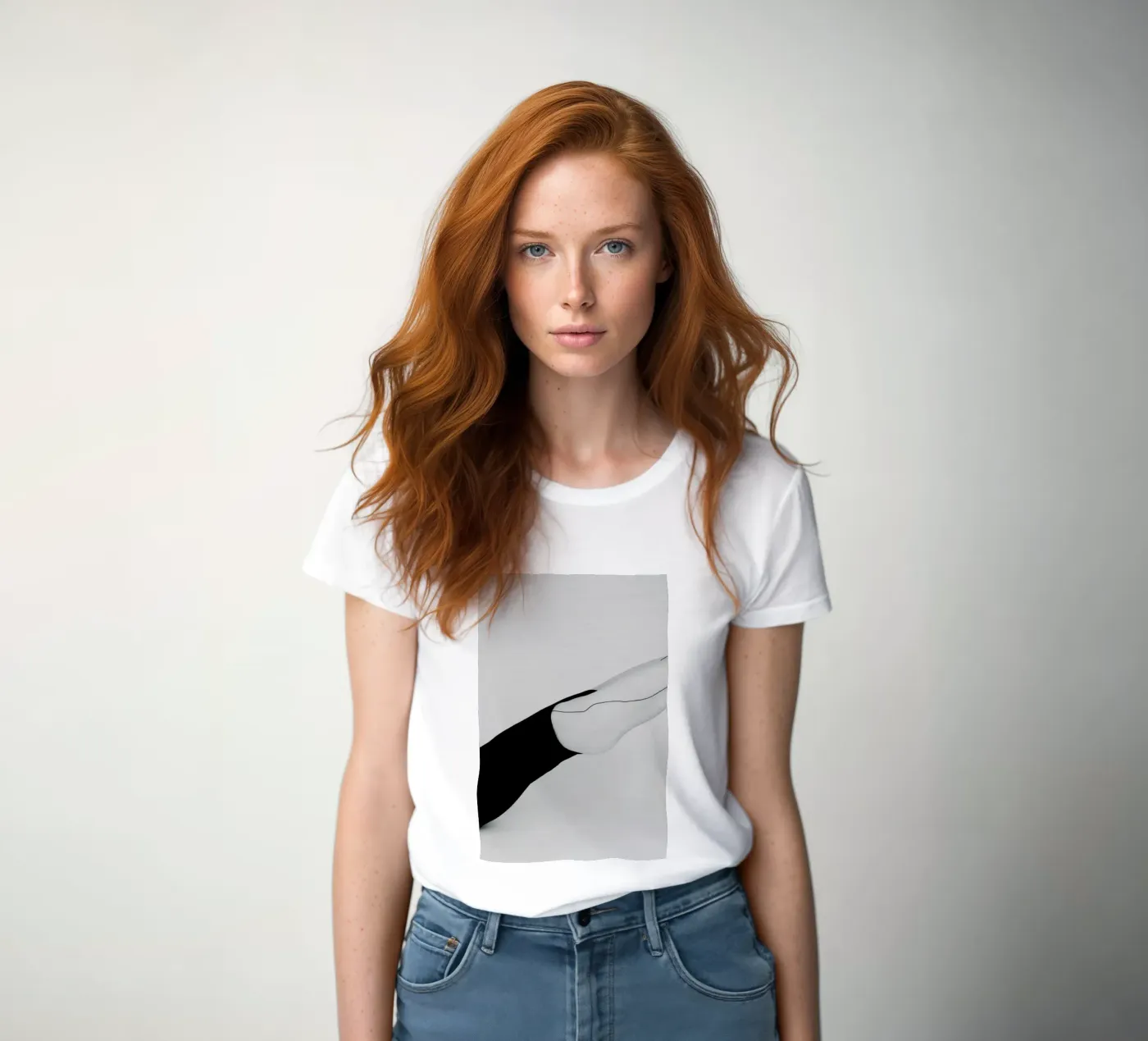 Linearity t-shirt da donna da EyeEm Mobile GmbH