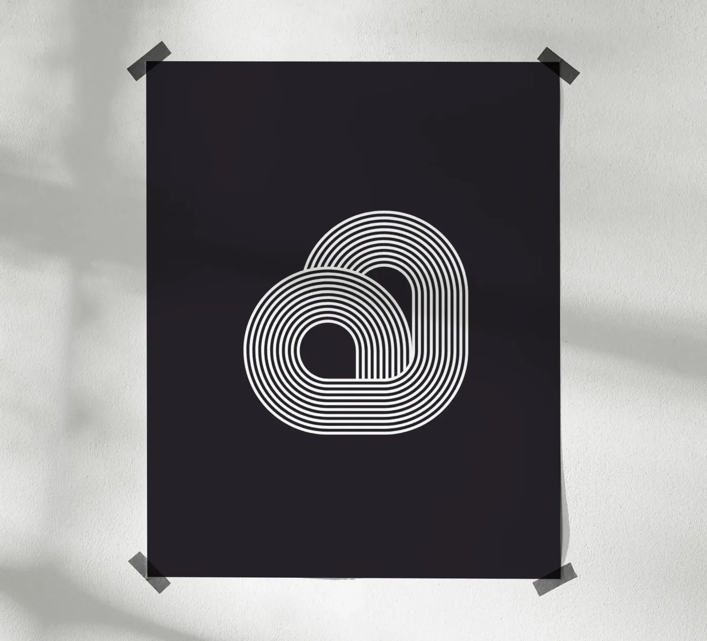 Circles poster van byh.illustration