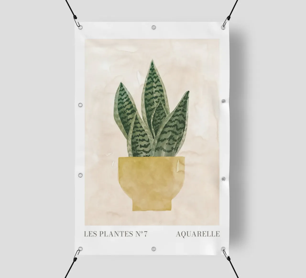 Piante n. 7 telo in pvc da NouveauPrints