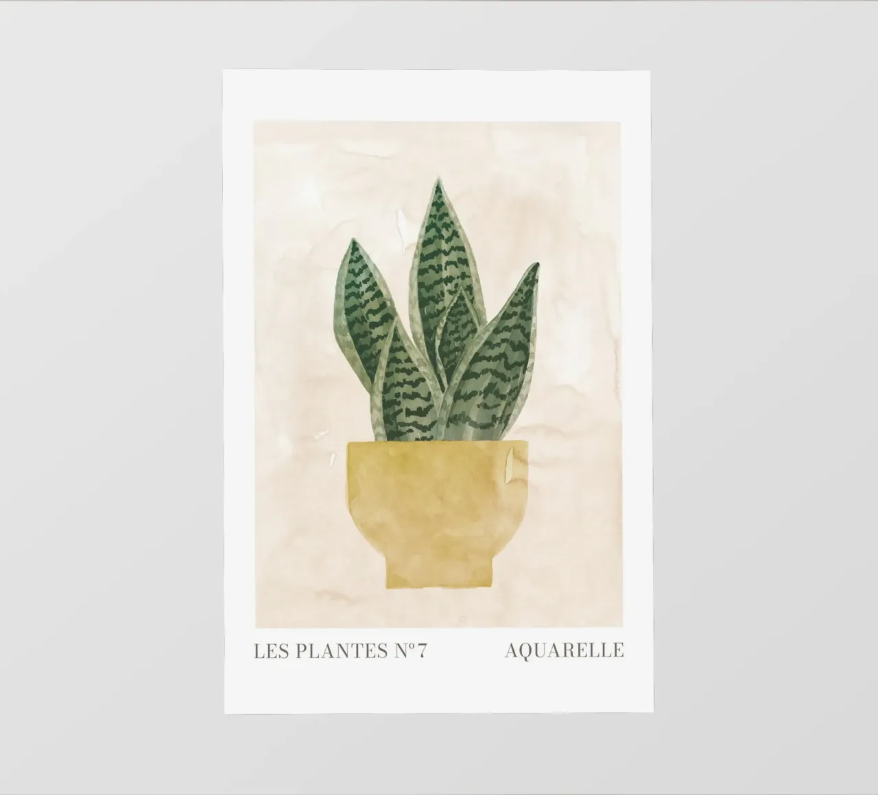Piante n. 7 telo in pvc da NouveauPrints