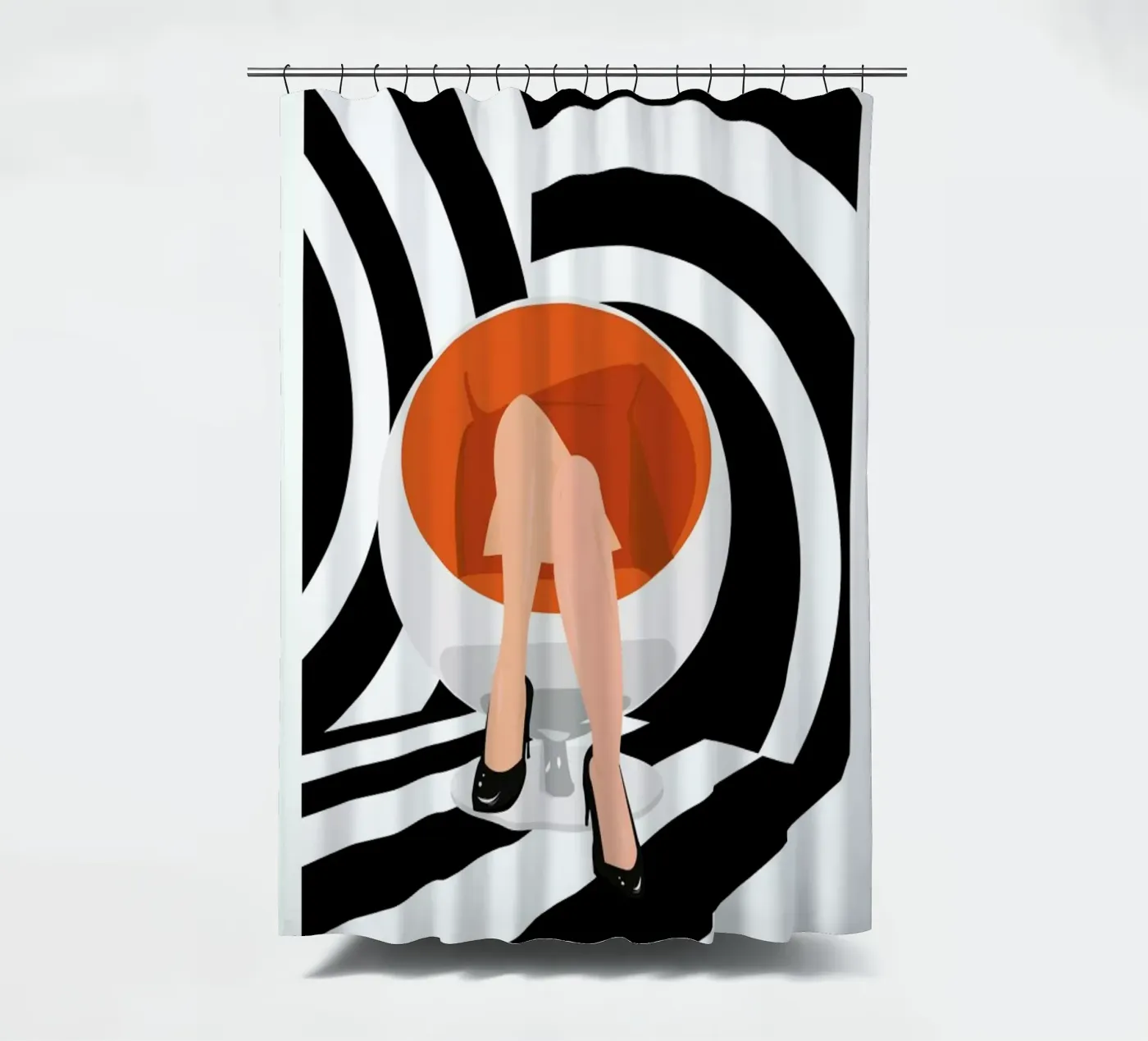 Egg douchegordijn van Ctoft