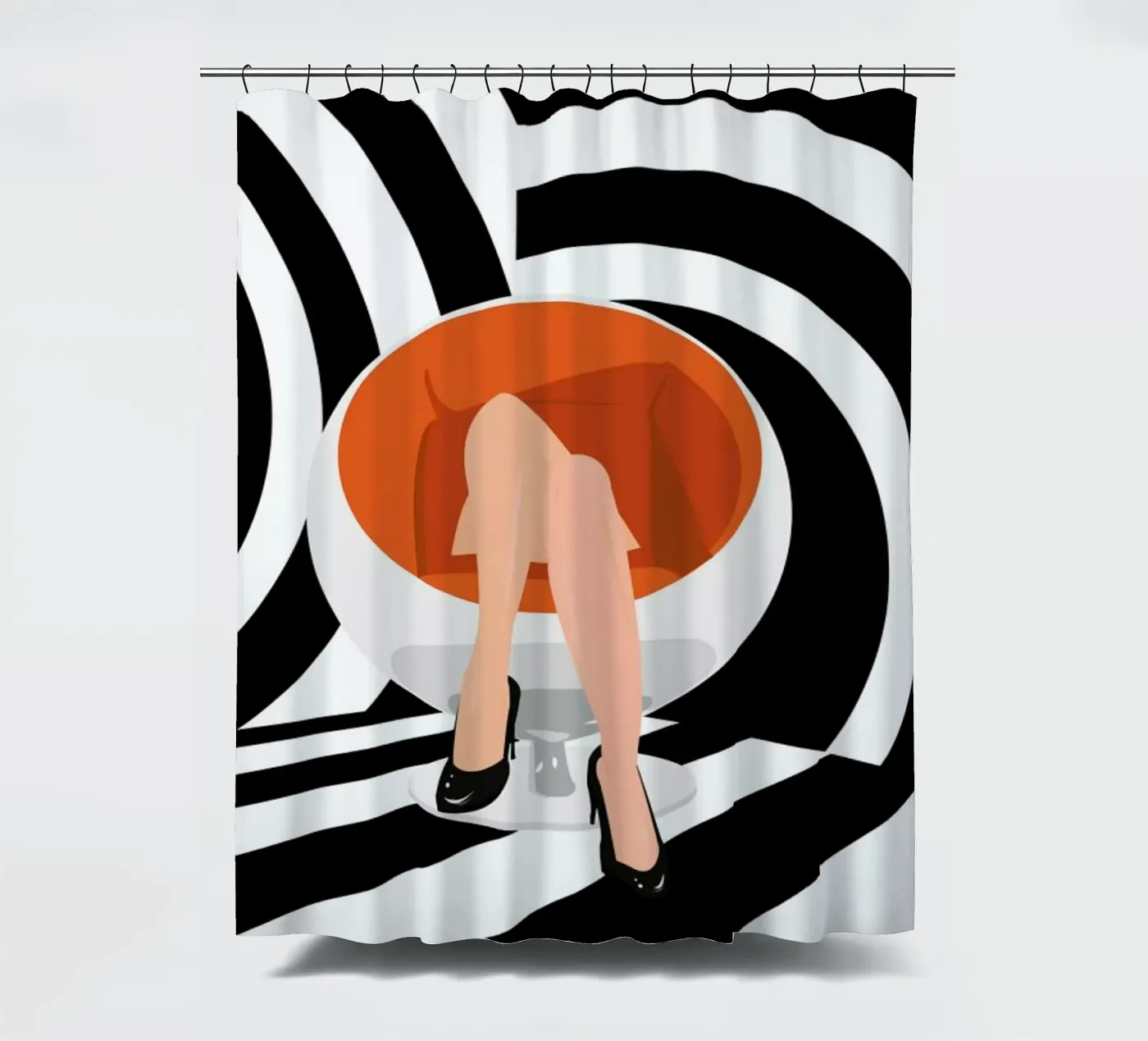 Egg douchegordijn van Ctoft