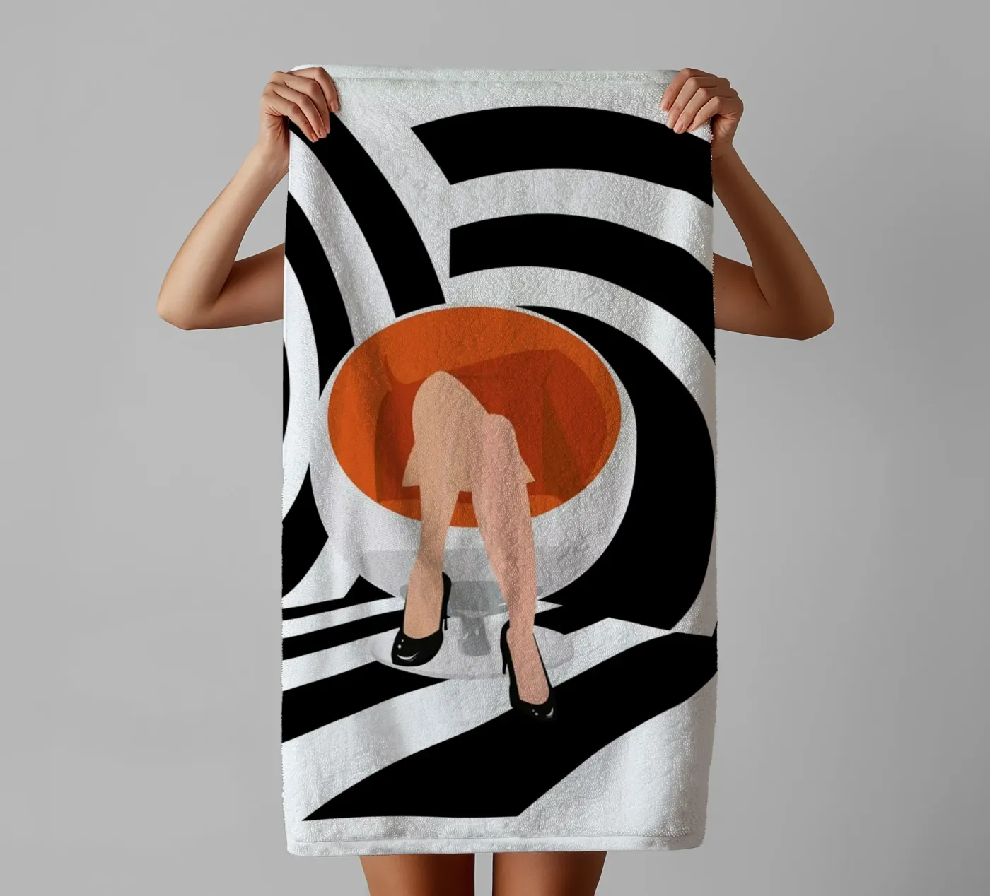 Egg badhanddoek van Ctoft