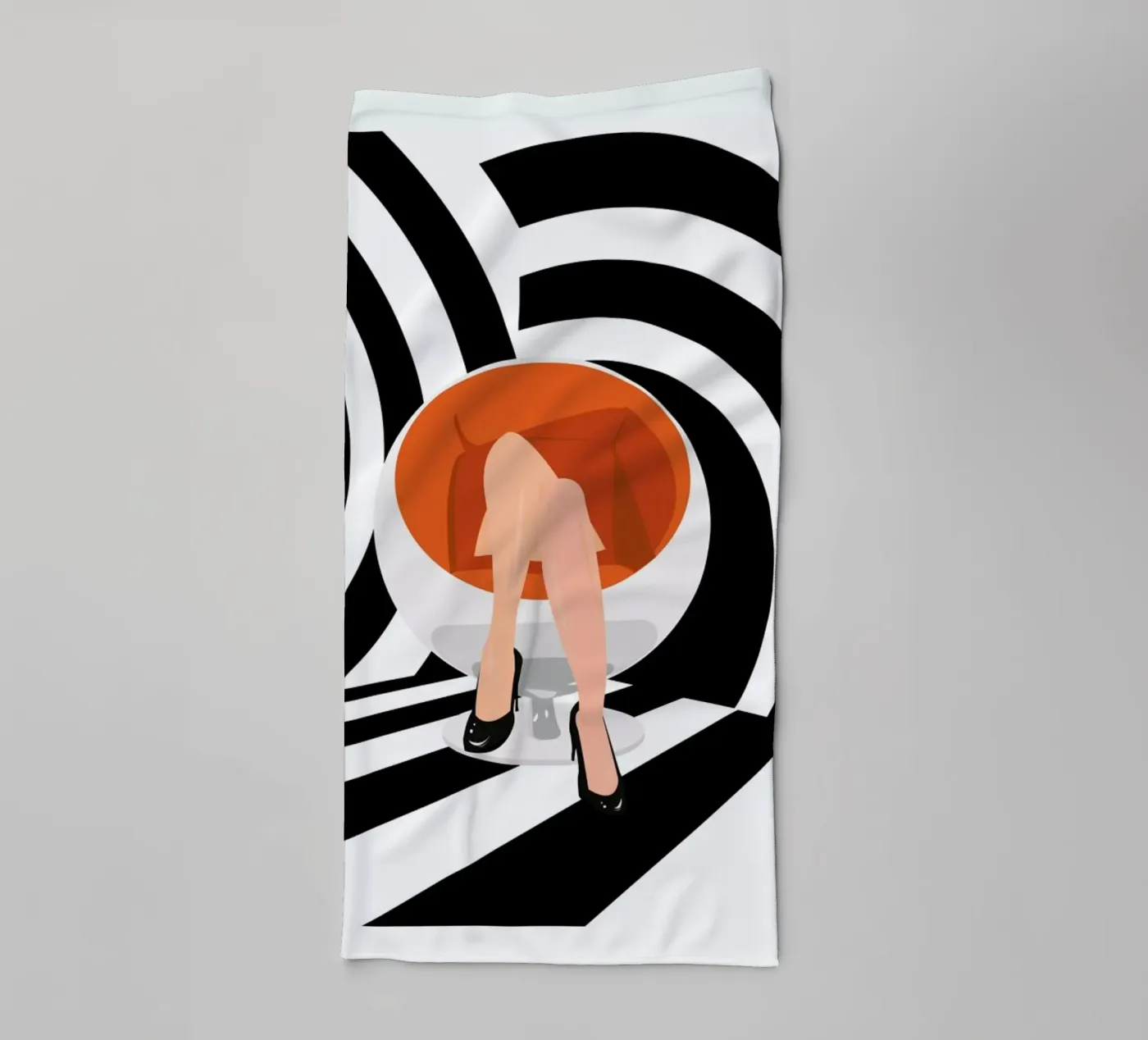 Egg badhanddoek van Ctoft