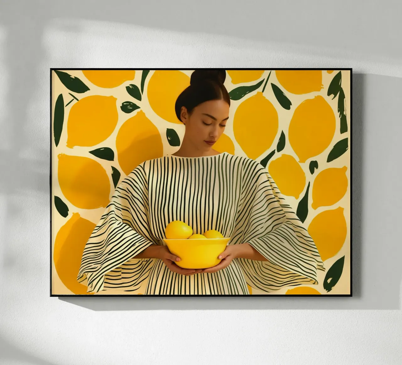 Bring mir Zitronen | Mixed Media Mediterran plexiglass da Autofocus