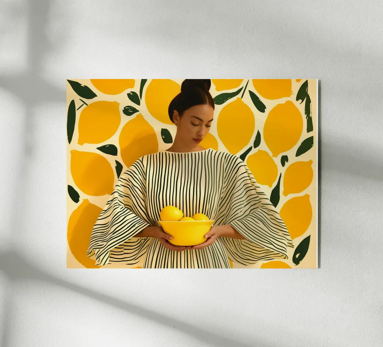Bring mir Zitronen | Mixed Media Mediterran plexiglass da Autofocus