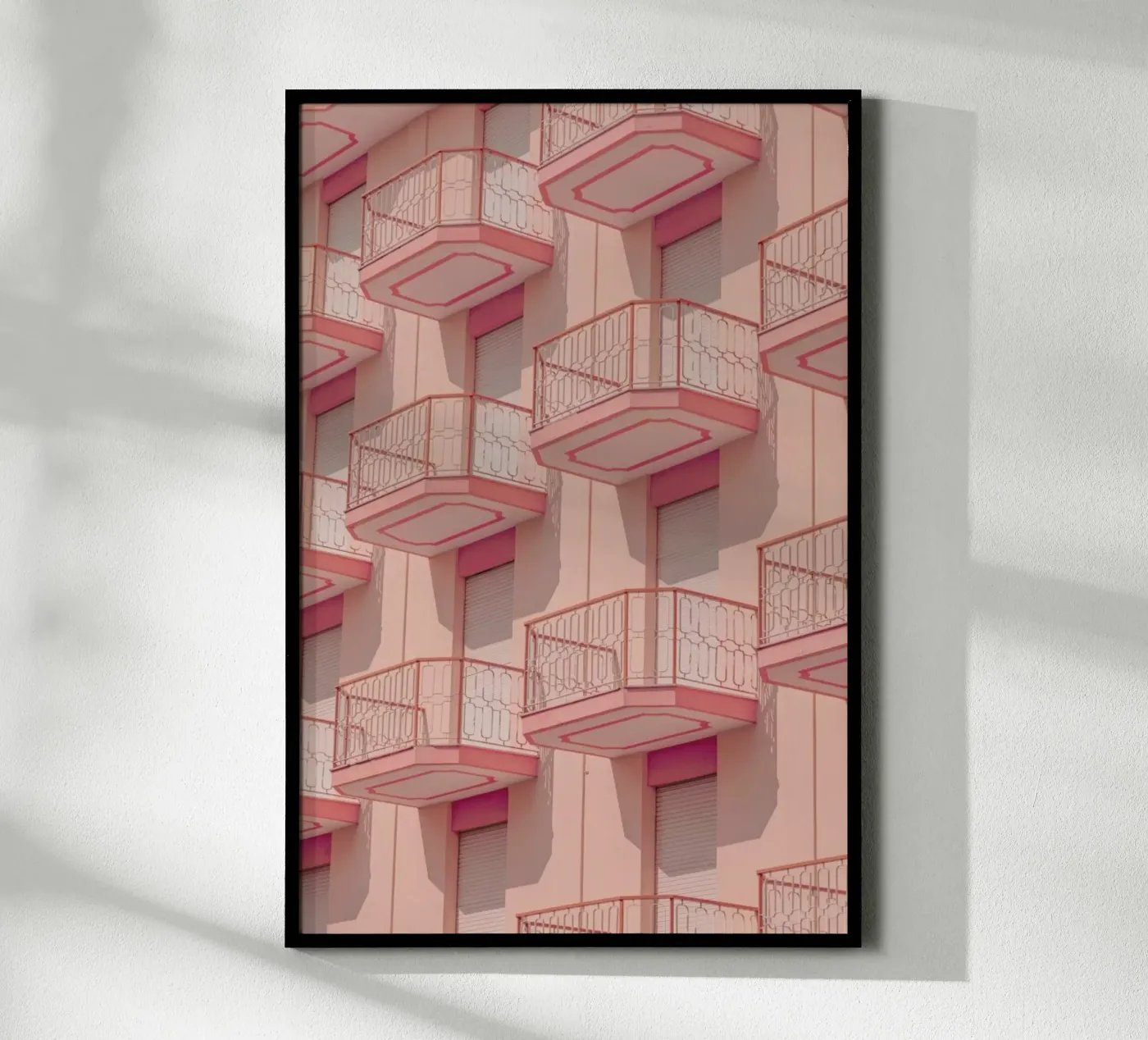 Balconies poster by Rupert Höller