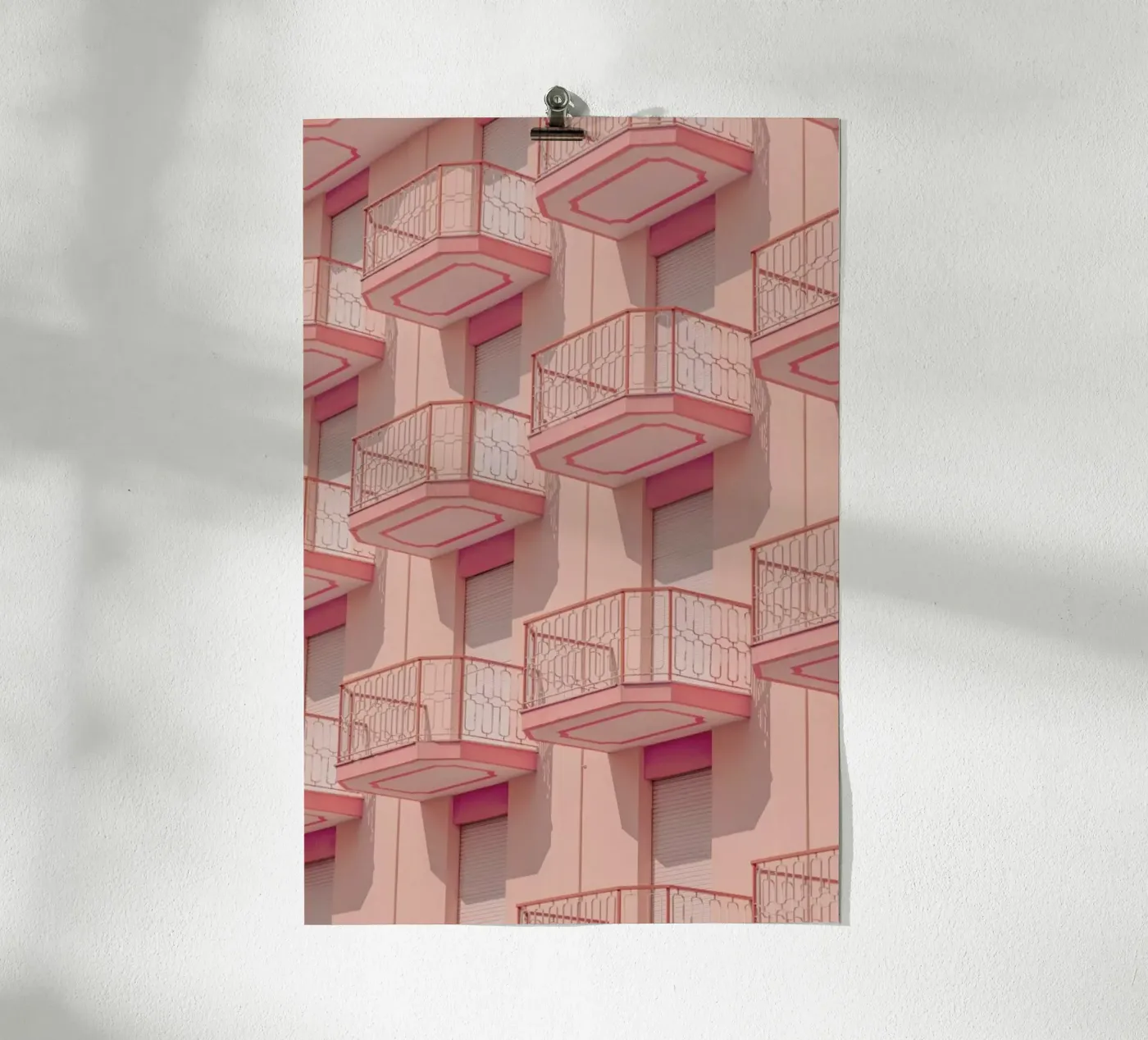 Balconies poster by Rupert Höller