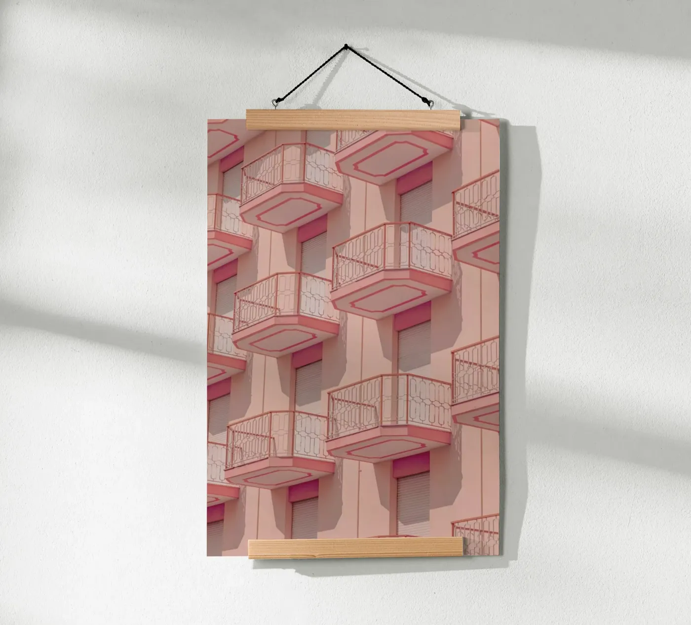 Balconies poster by Rupert Höller