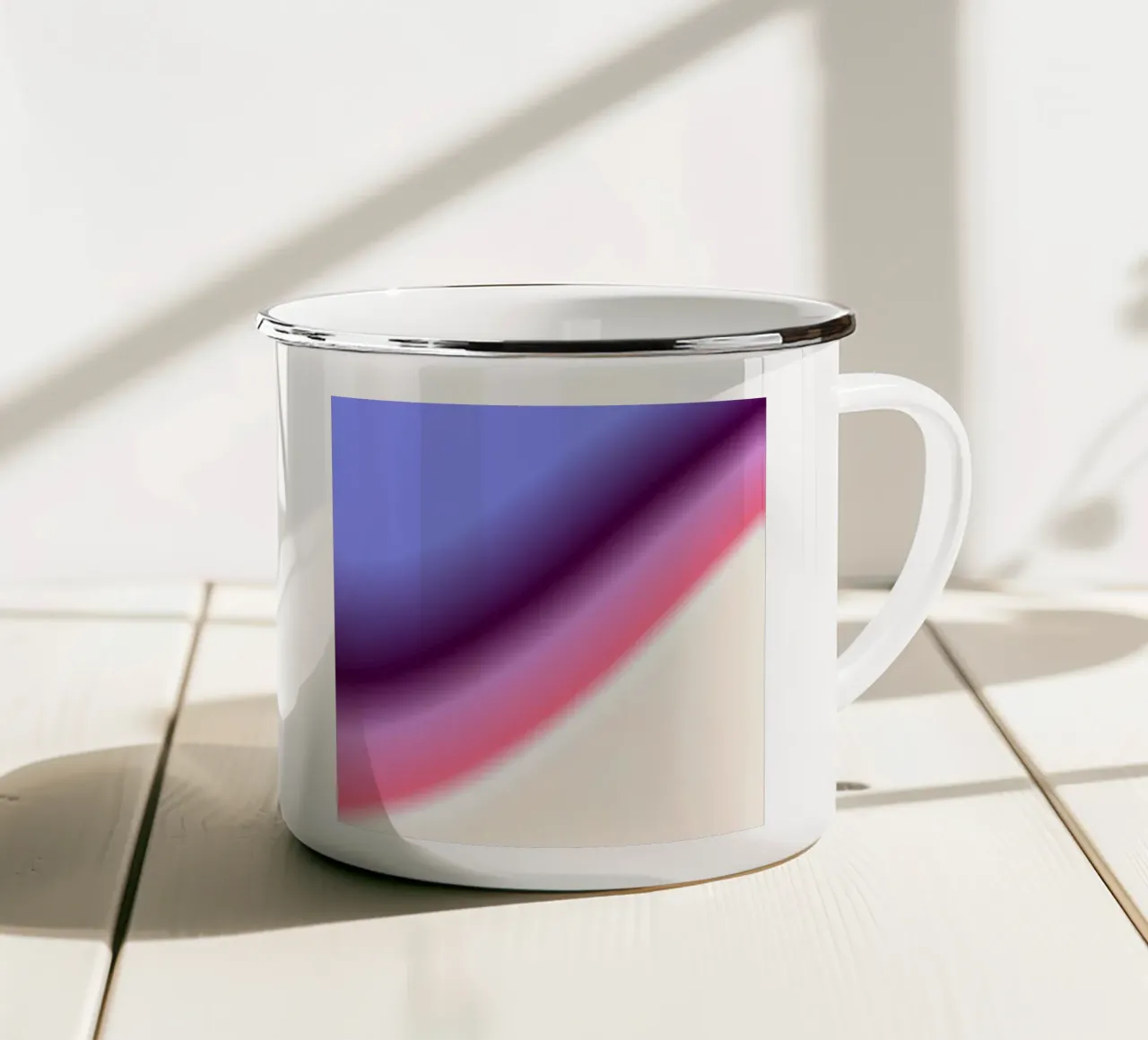 PSYCHEDELIC REVOLUTION tazza in smalto da ÂME LIBRE STUDIO