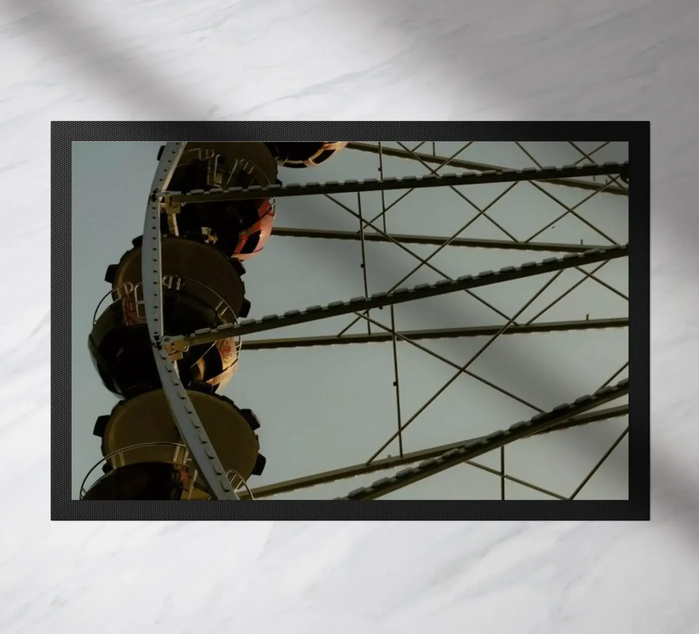 Ferris Wheel doormat by Sebastian Hilgetag