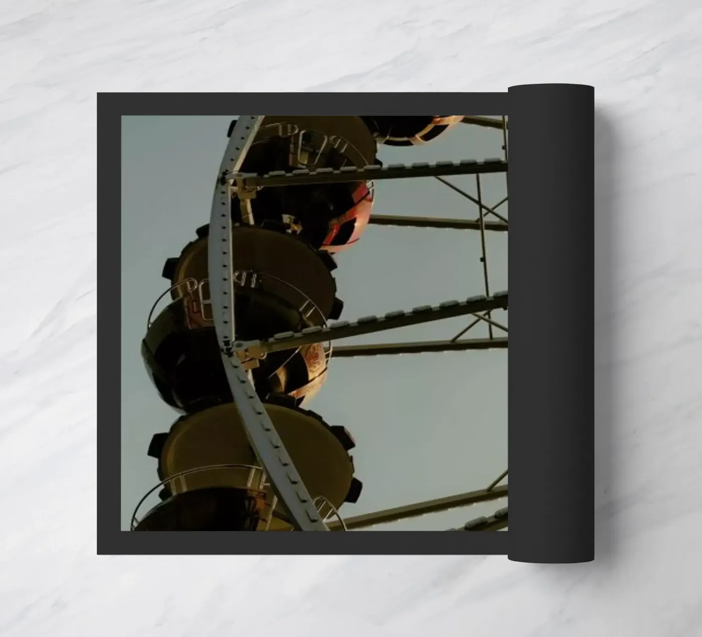 Ferris Wheel doormat by Sebastian Hilgetag