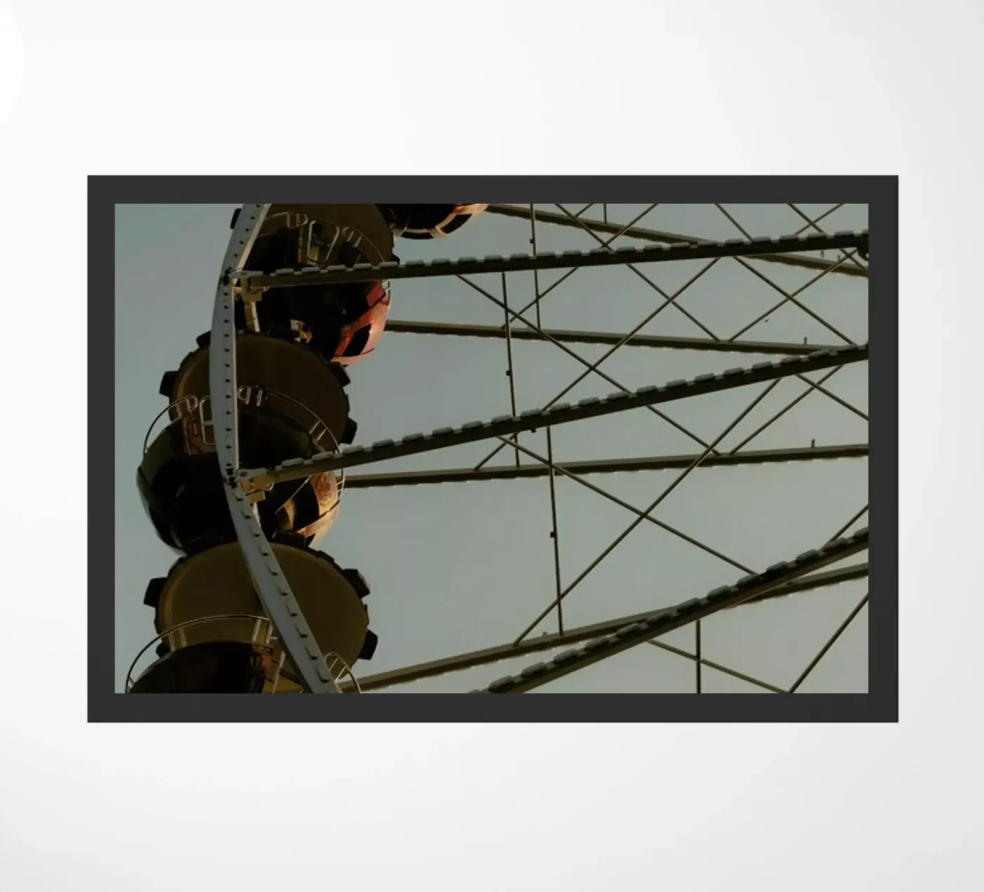 Ferris Wheel doormat by Sebastian Hilgetag