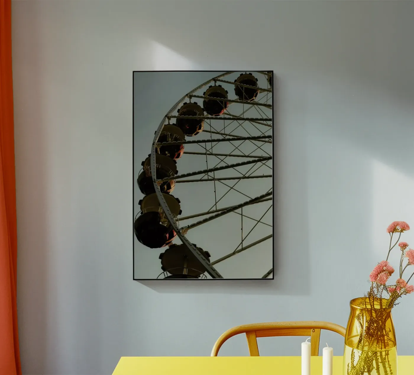 Ferris Wheel Acryl-Glas von Sebastian Hilgetag