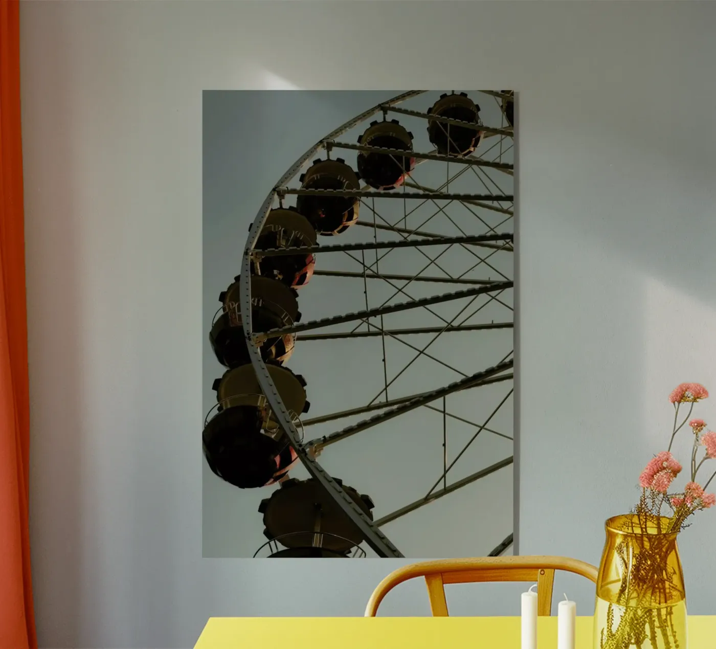 Ferris Wheel Acryl-Glas von Sebastian Hilgetag