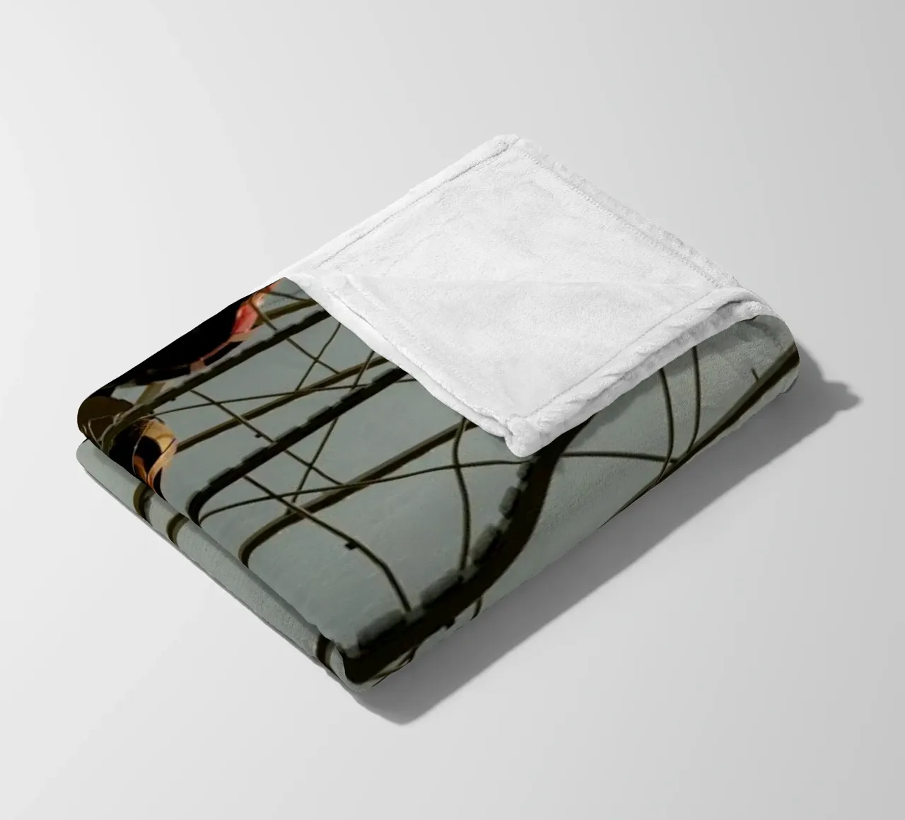 Ferris Wheel fleece blanket by Sebastian Hilgetag